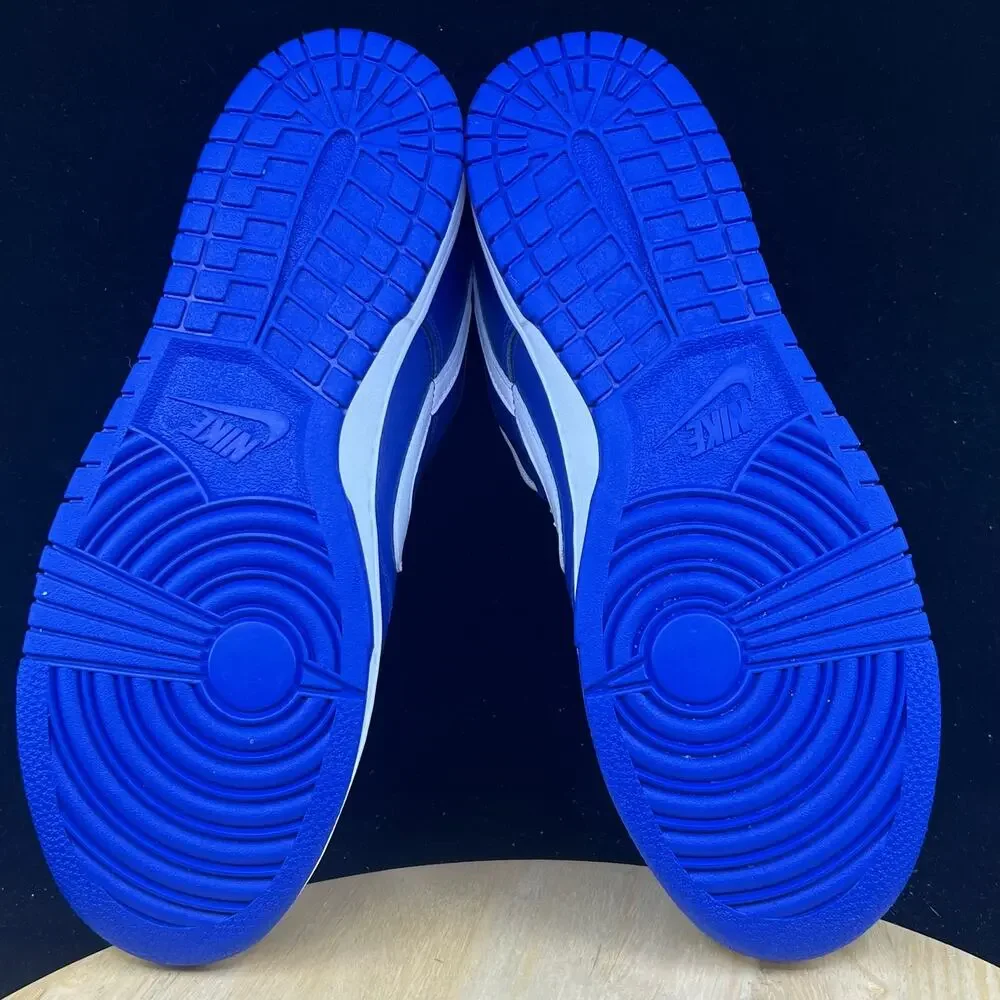 NIKE iD Dunk Low Blue White FV9524 900 Men's Sz 10.5/Women's Size 12 - Picture 9 of 10